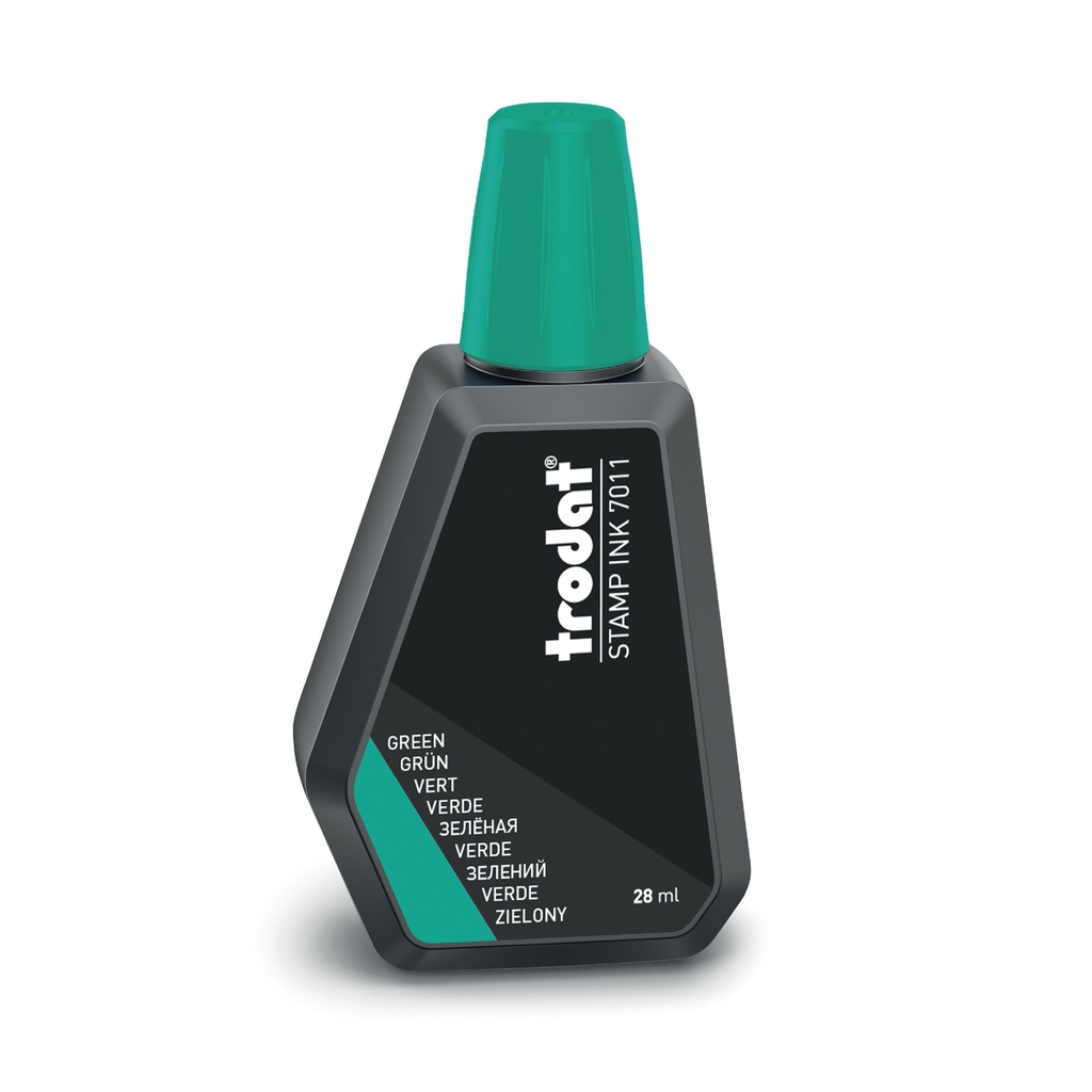 7011 trodat® encre verte pour tampons, 28 ml