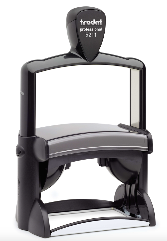 5211 trodat® Professional™ tampon texte, encrage noir (12 lignes)