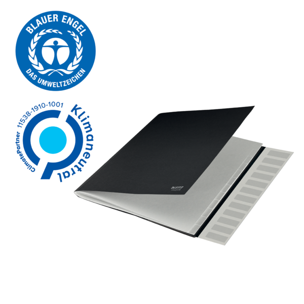 Leitz Recycle Card Divider Book, CO2 neutral