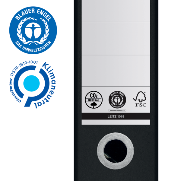 Leitz 180° Recycle Lever Arch File, CO2 neutral