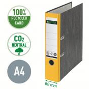 Leitz 180° Lever Arch File Classic Marbled, CO2 neutral, 100% recycled card