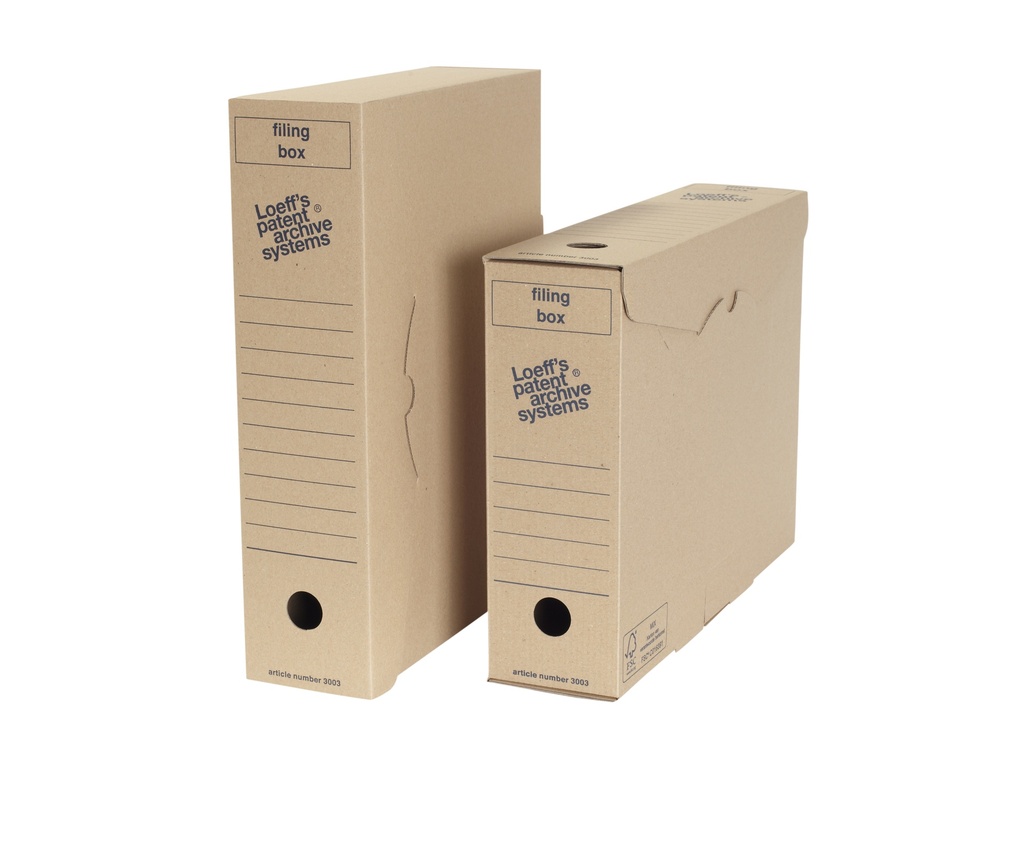 Loeffs filing box foolscap folio 50 PK