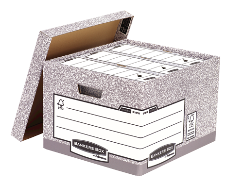 Bankers Box® System grande caisse pour archives gris