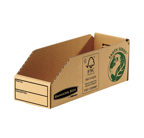Bankers Box® Earth series parts bin 98 mm brown