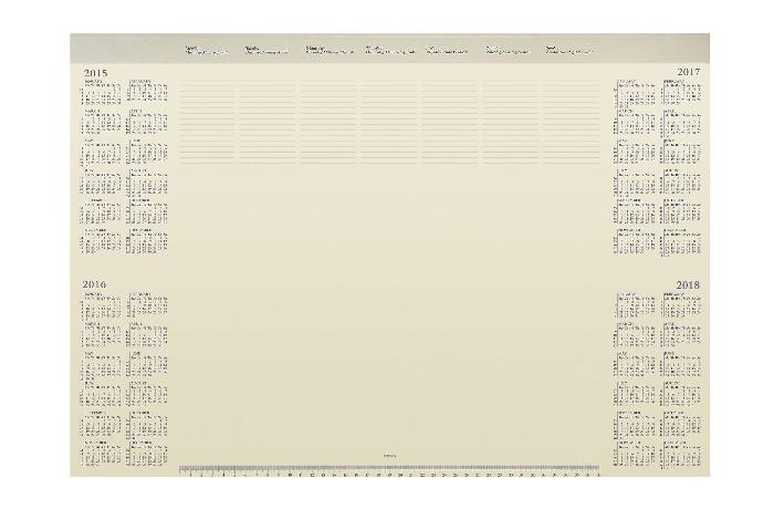 Writing pad Office Mate squared, creme paper