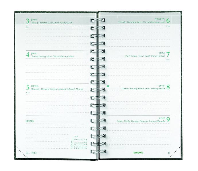 Agenda de poche Eco Ecorama semainier
