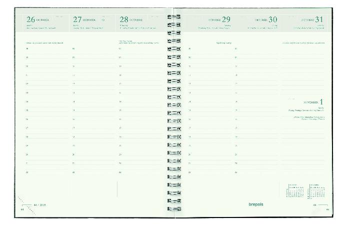 Agenda de bureau Eco Ecotiming semainier