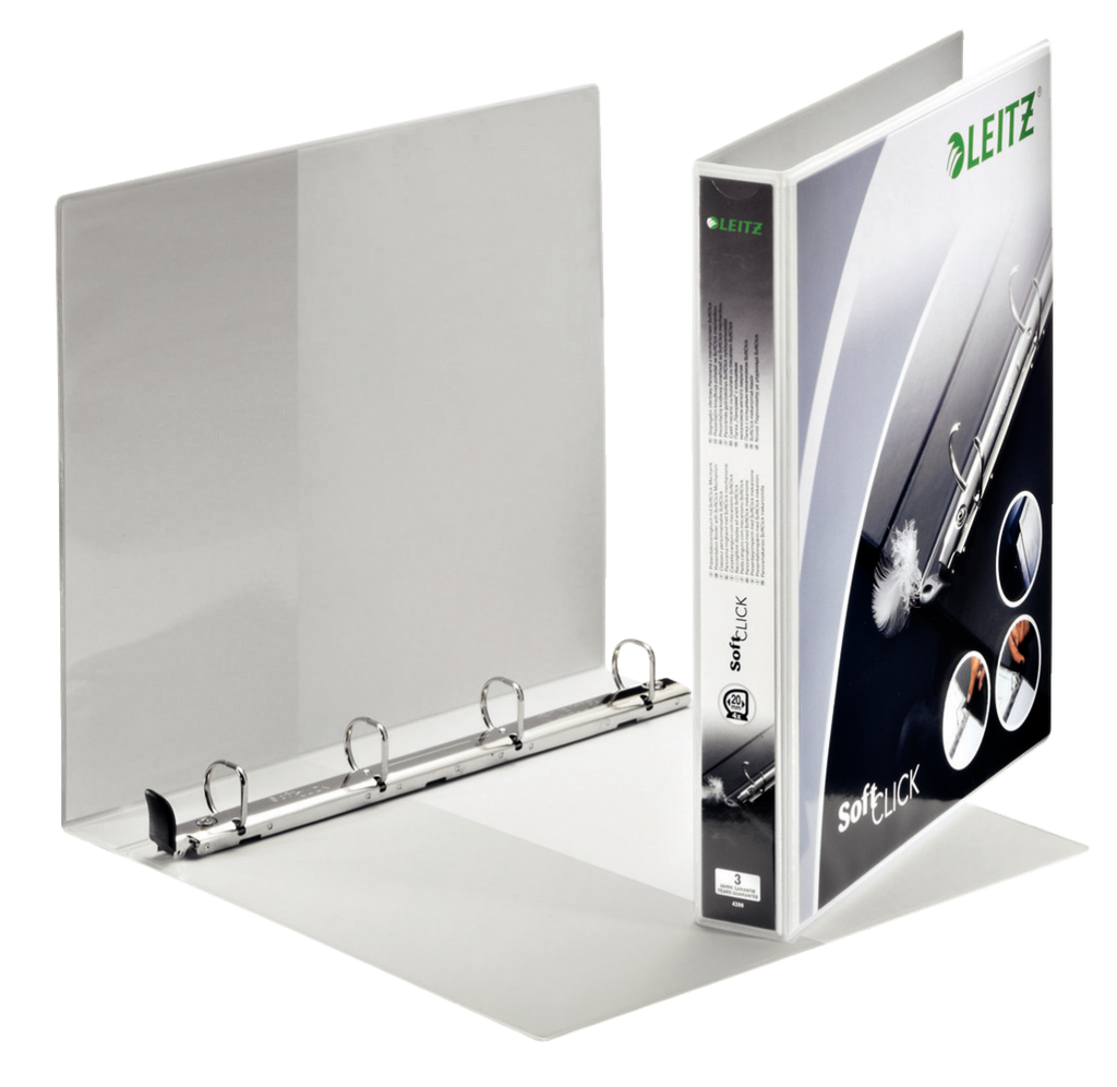 Leitz Premium SoftClick Presentation Binder 20 mm 4D mechanism