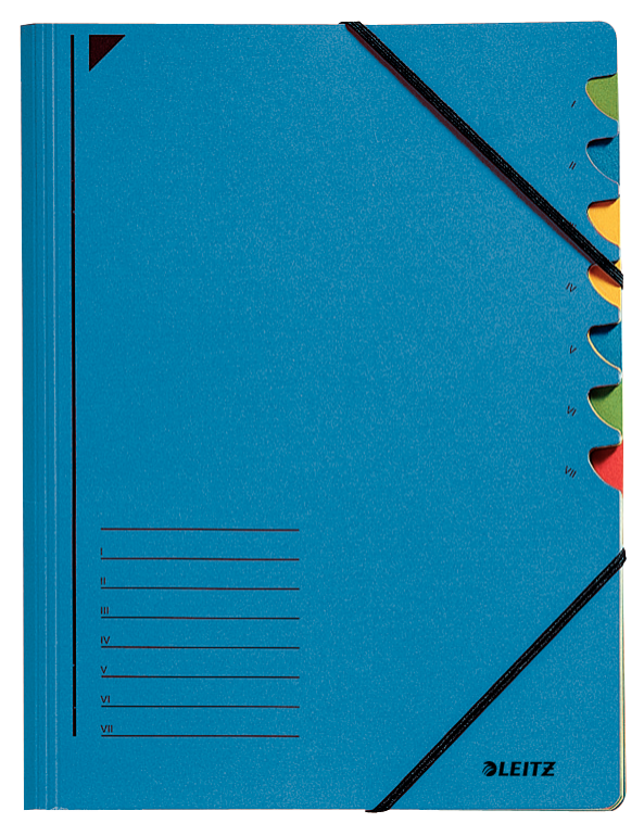 Leitz Office Divider Book with 7 tabs