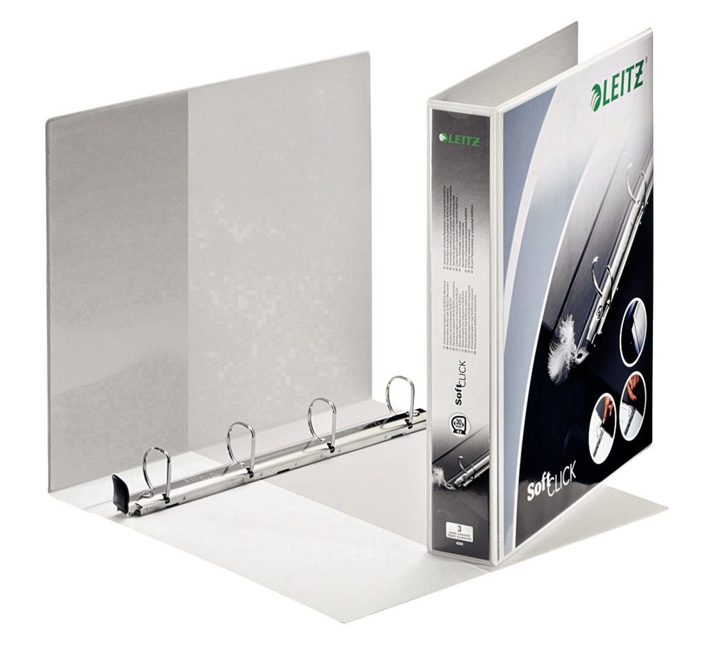 Leitz Premium SoftClick Presentation Binder 30 mm 4D mechanism