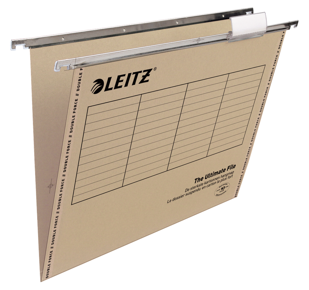 Dossier suspendu gris Leitz ultimate A4 fond V