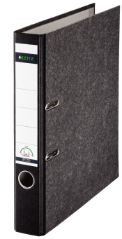 Leitz 180° Lever Arch File Classic Marbled, CO2 neutral, 100% recycled card