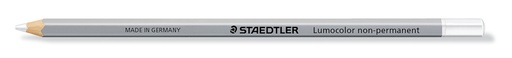 STAEDTLER Lumocolor crayon non-permanent Omnichrom blanc