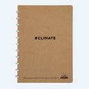 Cahier Atoma A4 5mm quadrillé 72feuilles Climate