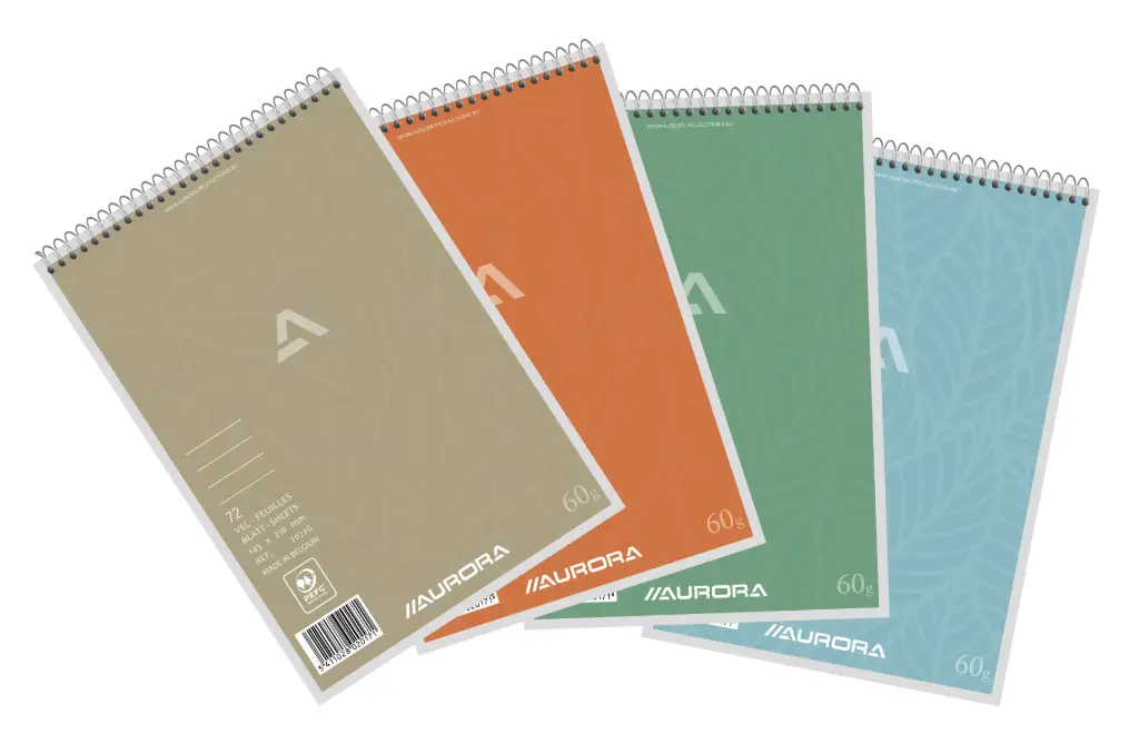 CARNET STÉNO 72FLLS LIGNÉ+2MARGES