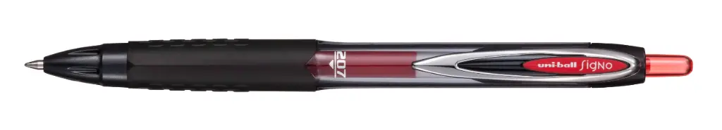 Roller encre gel rétractable Signo 207 rouge