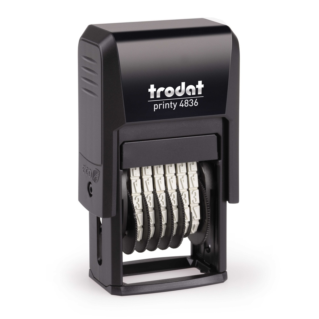 4836 trodat® Printy™ numberer, ink pad black