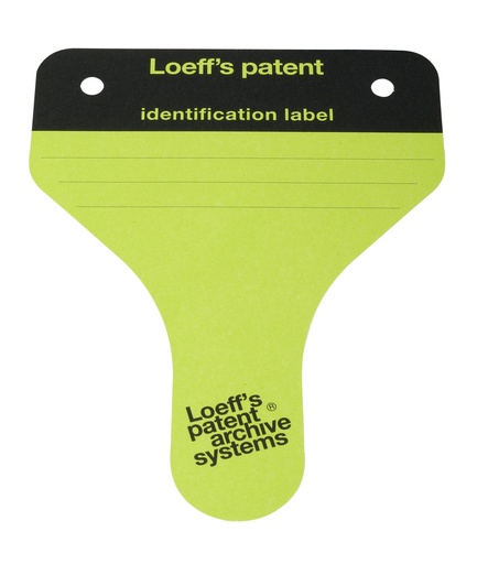 Loeffs FILING LABELS GREEN 100 PK