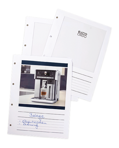 [29462-10] 100 Elco Ordo perforated Vista window folders