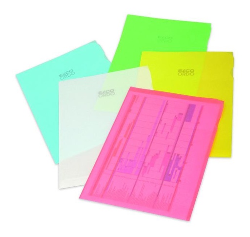 100 Elco Ordo transparent folders