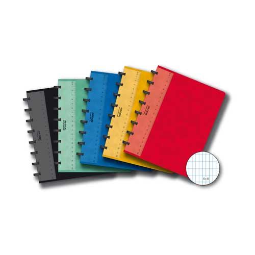 PAP-EX book CLASSIC A5 squared 4 x 8 mm