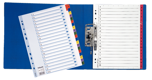 Répertoires en carton A4 Leitz Onglets A-Z