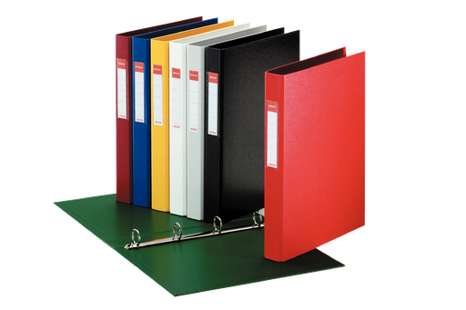 Esselte VIVIDA PP ringbinder 25 mm 23 O-rings