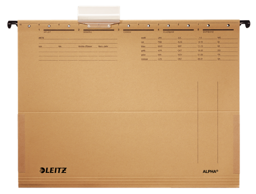 Leitz Alpha suspension pocket A4 nature