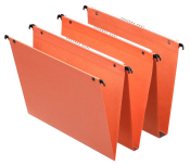 Dossier suspendu vertical orange Esselte Orgarex Dual fond V