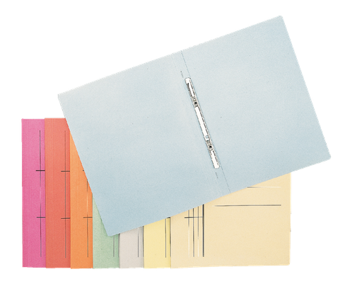 Esselte Manilla report file blue with metal clip mechanism