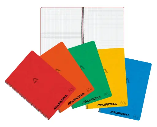 [5411028020157] CAHIER A4 SPIRALÉ 120P Q5X5+M