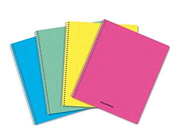 [5411028021215] CAHIER SPIRALÉ PP 120PAGES Q5X5