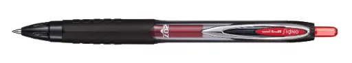 [UMN207E R] Signo 207 Rectractable gel ink rollerball red