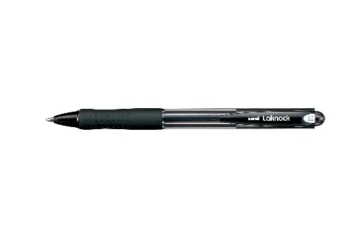 [SN100/10 N] Stylo bille rétractable Laknock noir